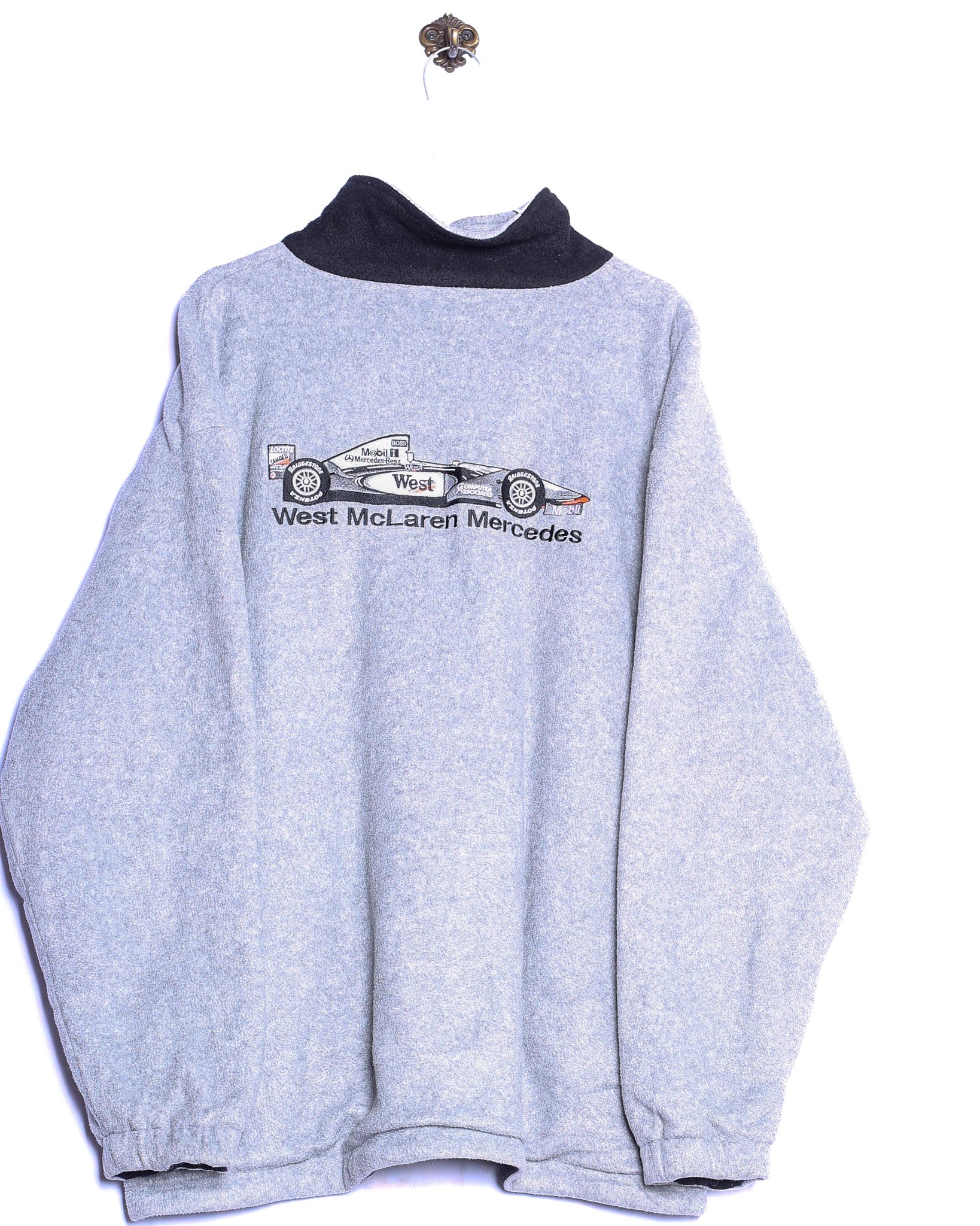 Fleecejacke team McLaren Stick Grau
