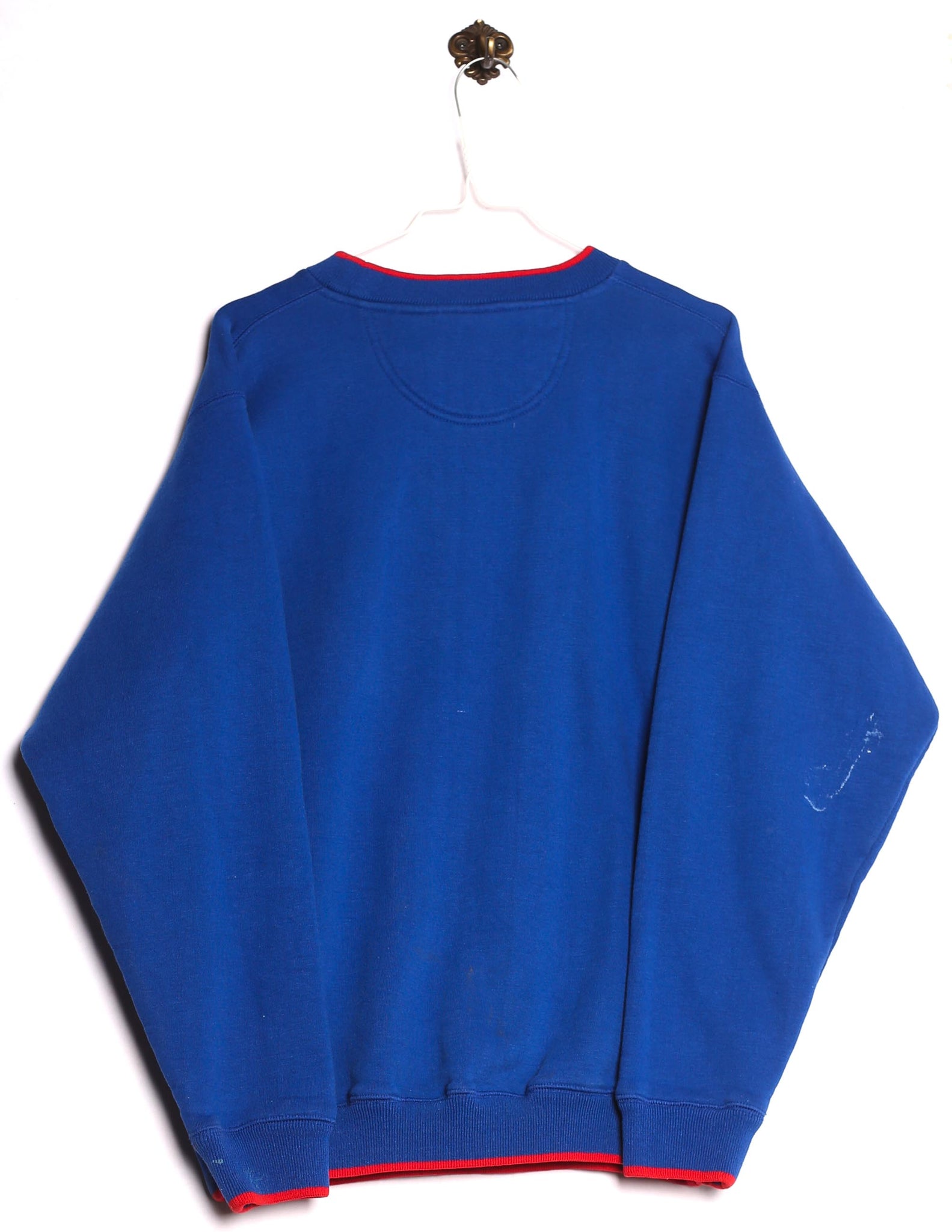 Vintage Pooh Sweatshirt Winnie Pooh Stick Blau Rückseite