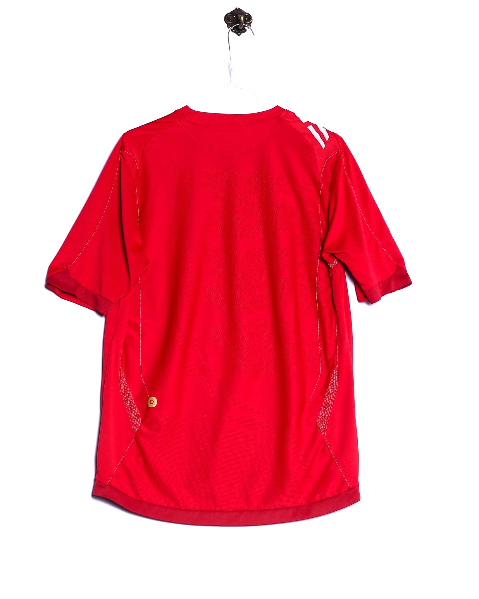Vintage umbro T-Shirt WM England Trikot 1 Stern Stick Rot Rückseite
