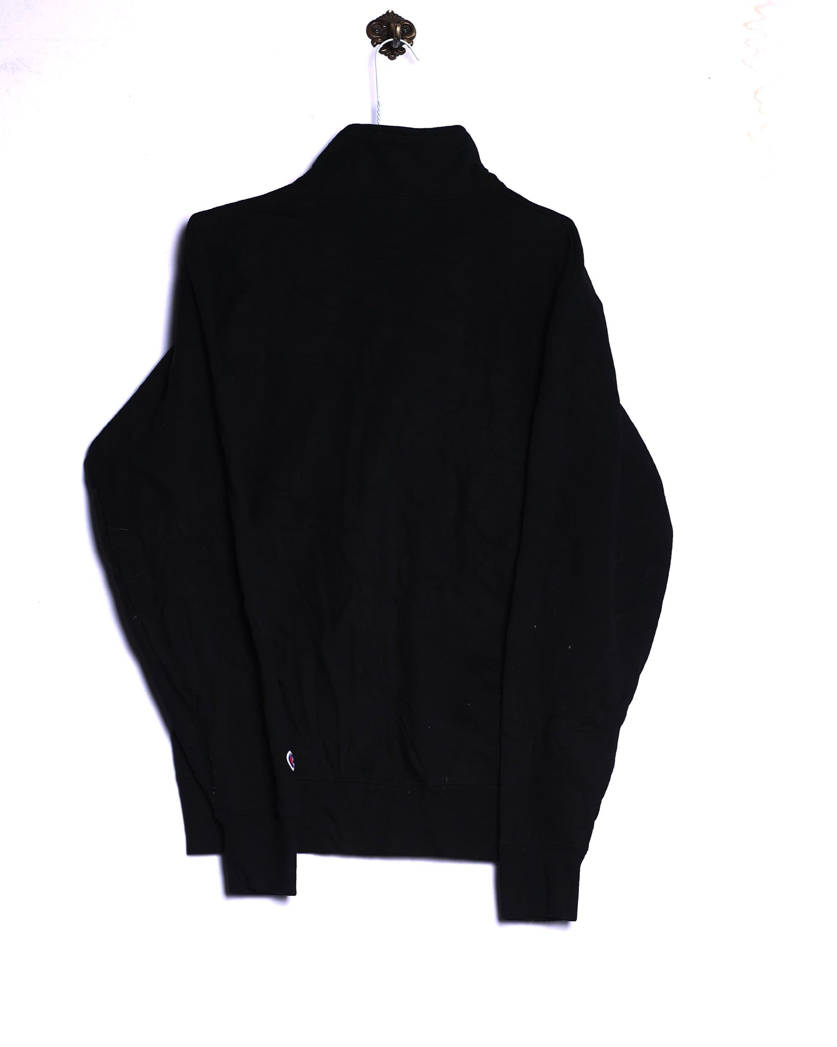 Vintage ellesse Sweatshirt Sweatshirt Smilie Schwarz Stick Schwarz Rückseite